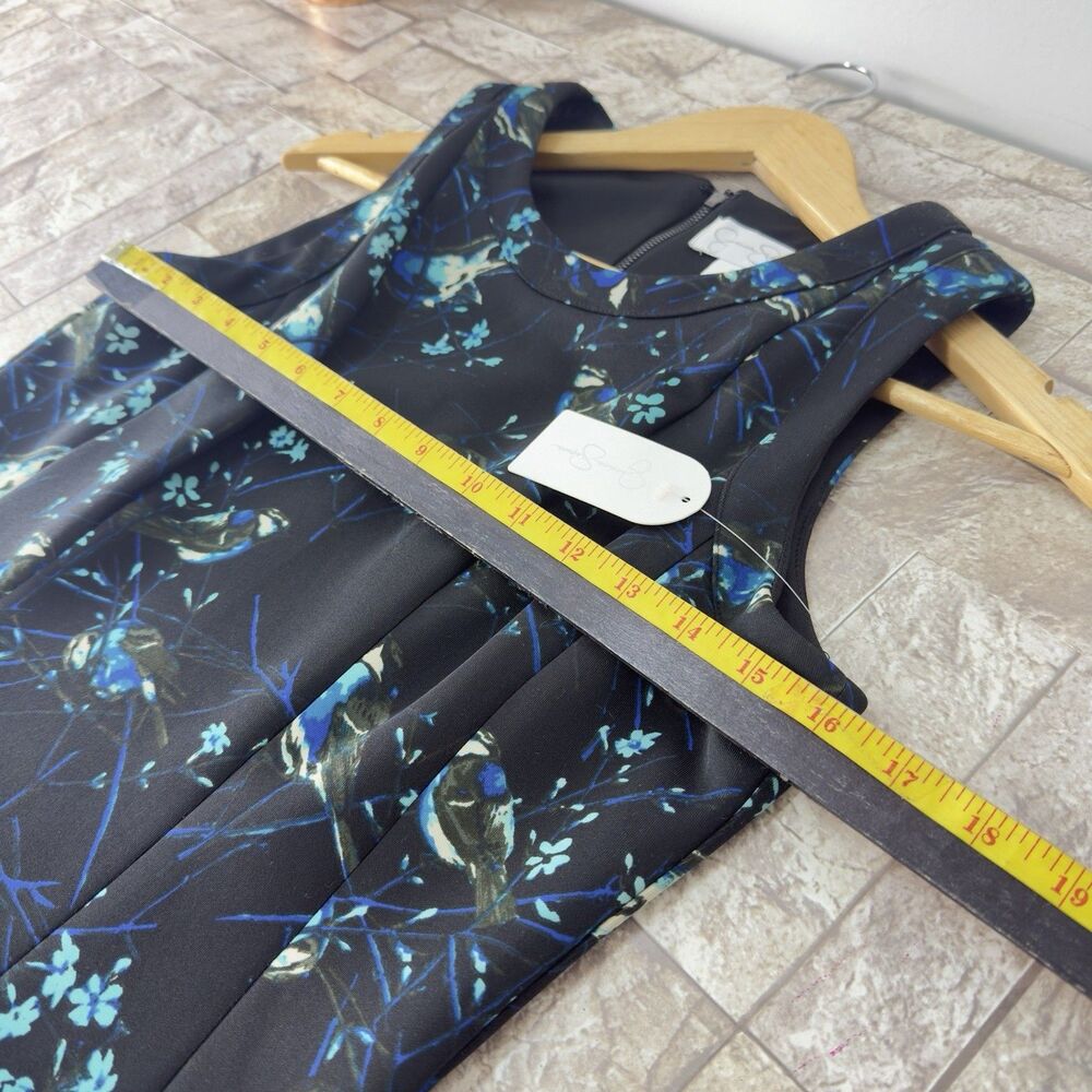 Jessica Simpson Bird And Floral Patterned Dress SZ 8 NEW - Picture 10 of 16
